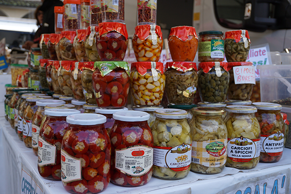 Italian food market