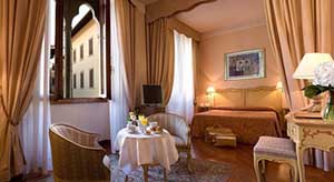 Hotel Pierre Room in Florence for All Inclusive Package